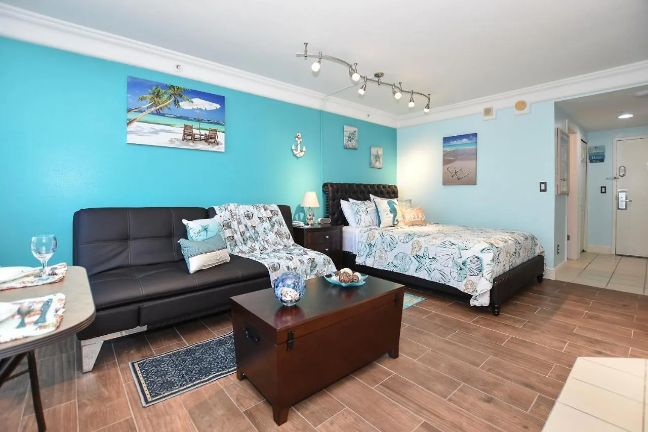Ocean View Studio Condo. Daytona Beach Hotel